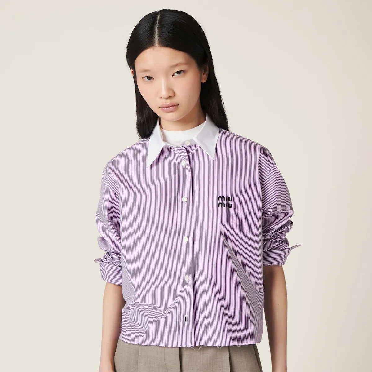 MiuMiu  |Striped shirt MK1833_139C_F0B2R_S_OOO