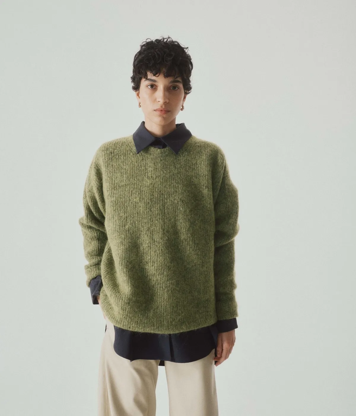 Mohair Sweater - Matcha