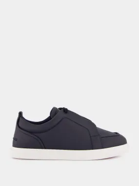 Navy Blue Jimmy Low-Top Sneakers