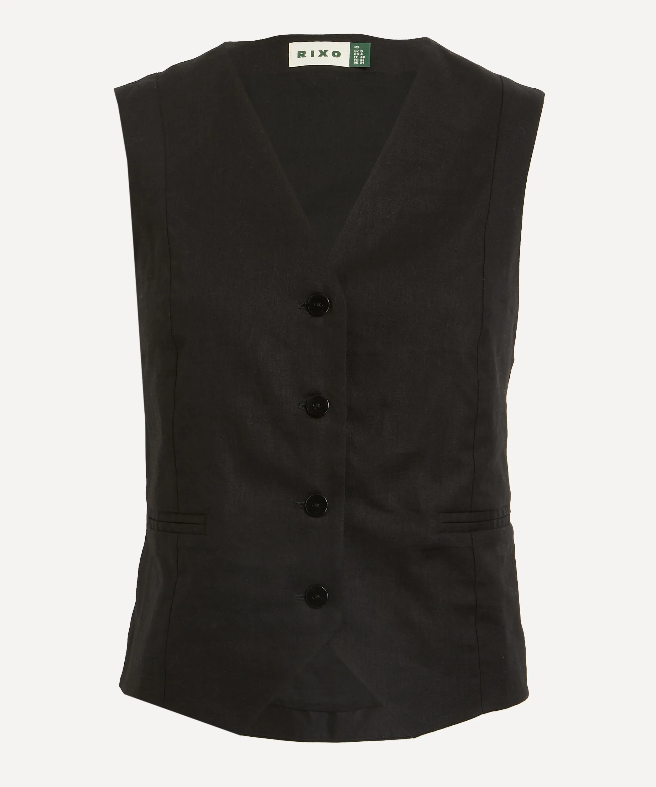 Norah Linen Mix Waistcoat