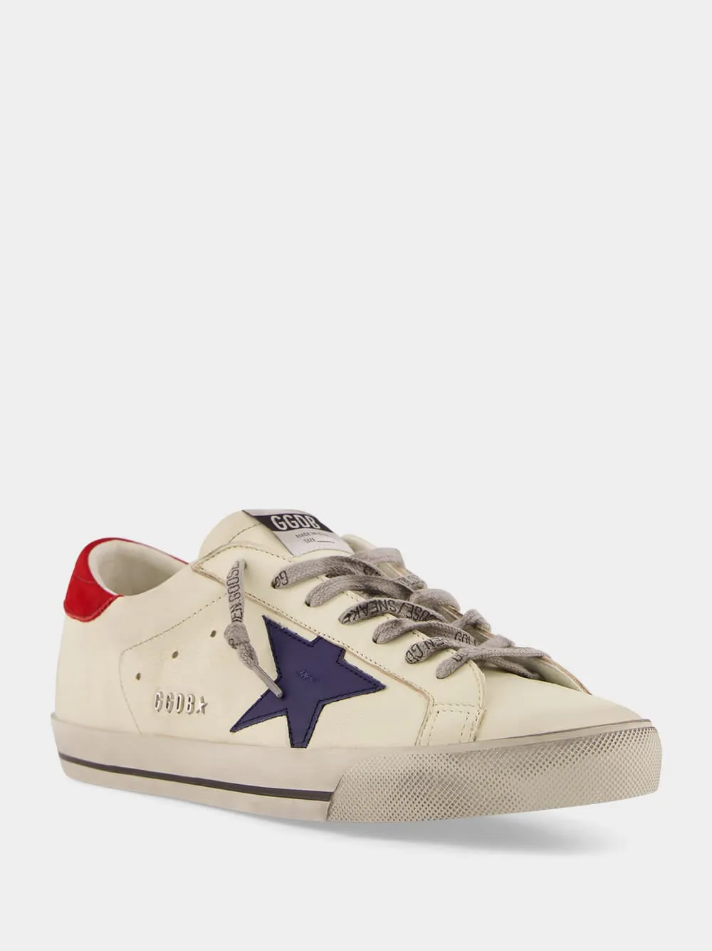 Off-White Sneakers Super Star Nappa Metal Letters