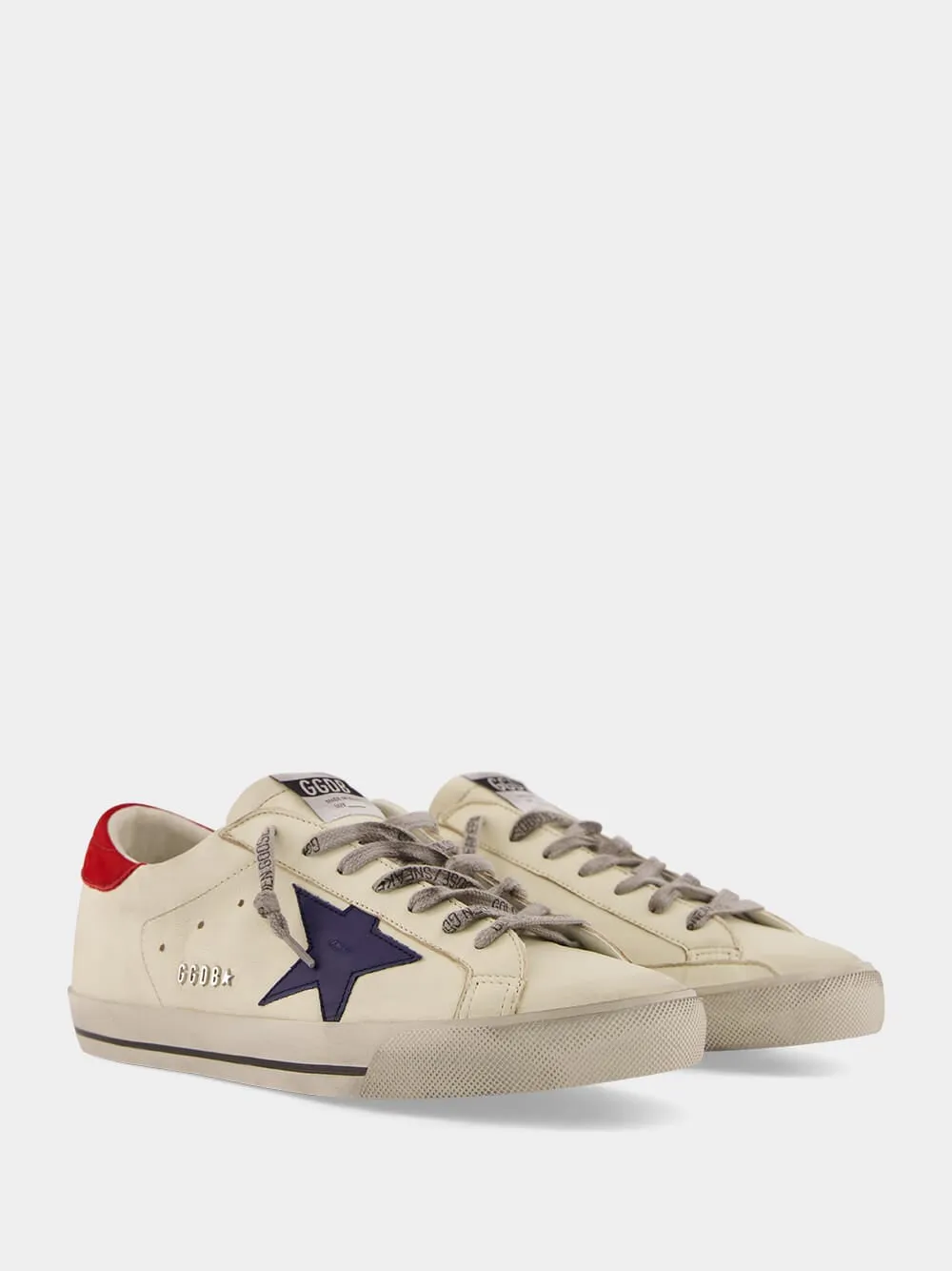 Off-White Sneakers Super Star Nappa Metal Letters