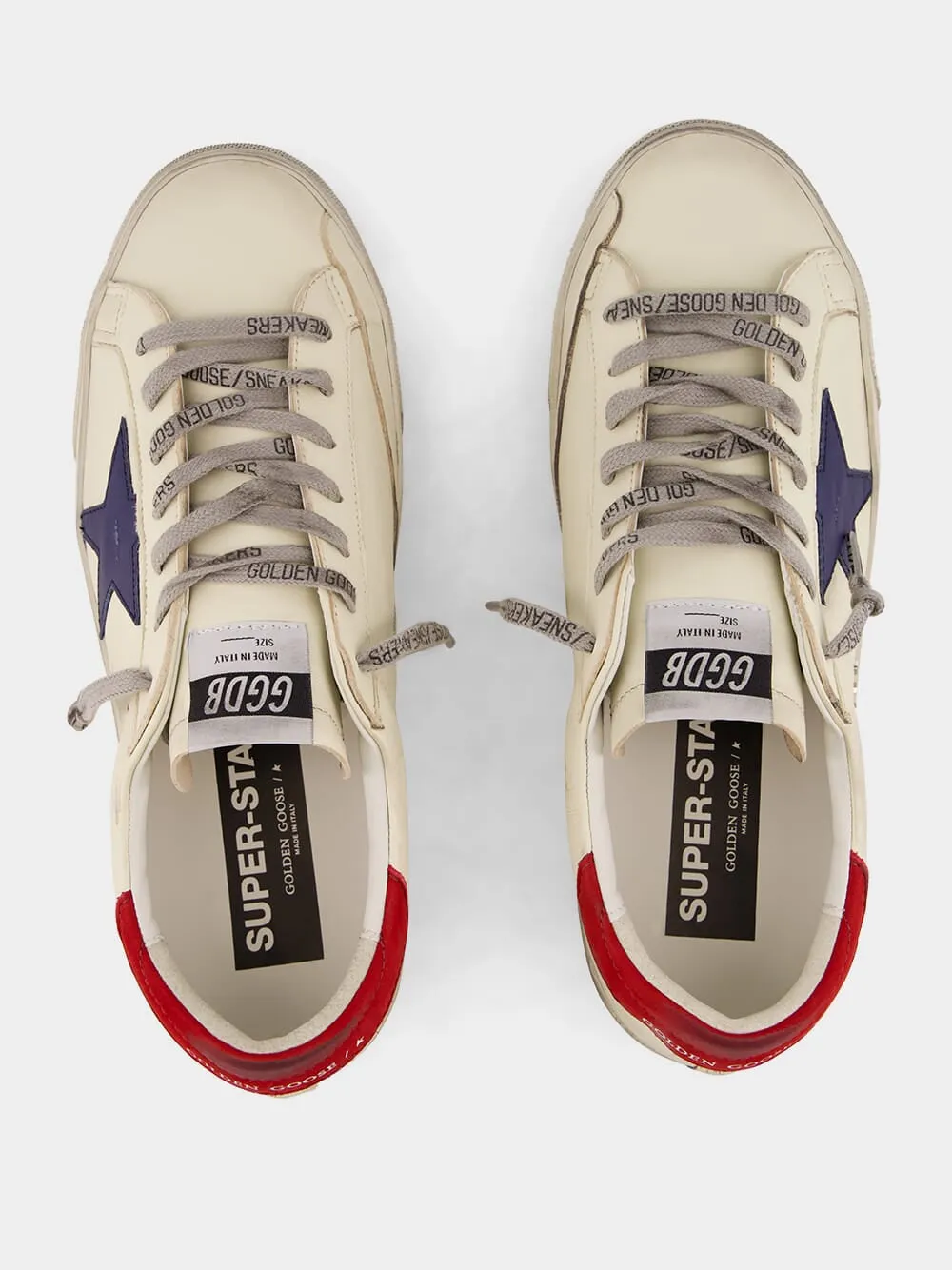 Off-White Sneakers Super Star Nappa Metal Letters