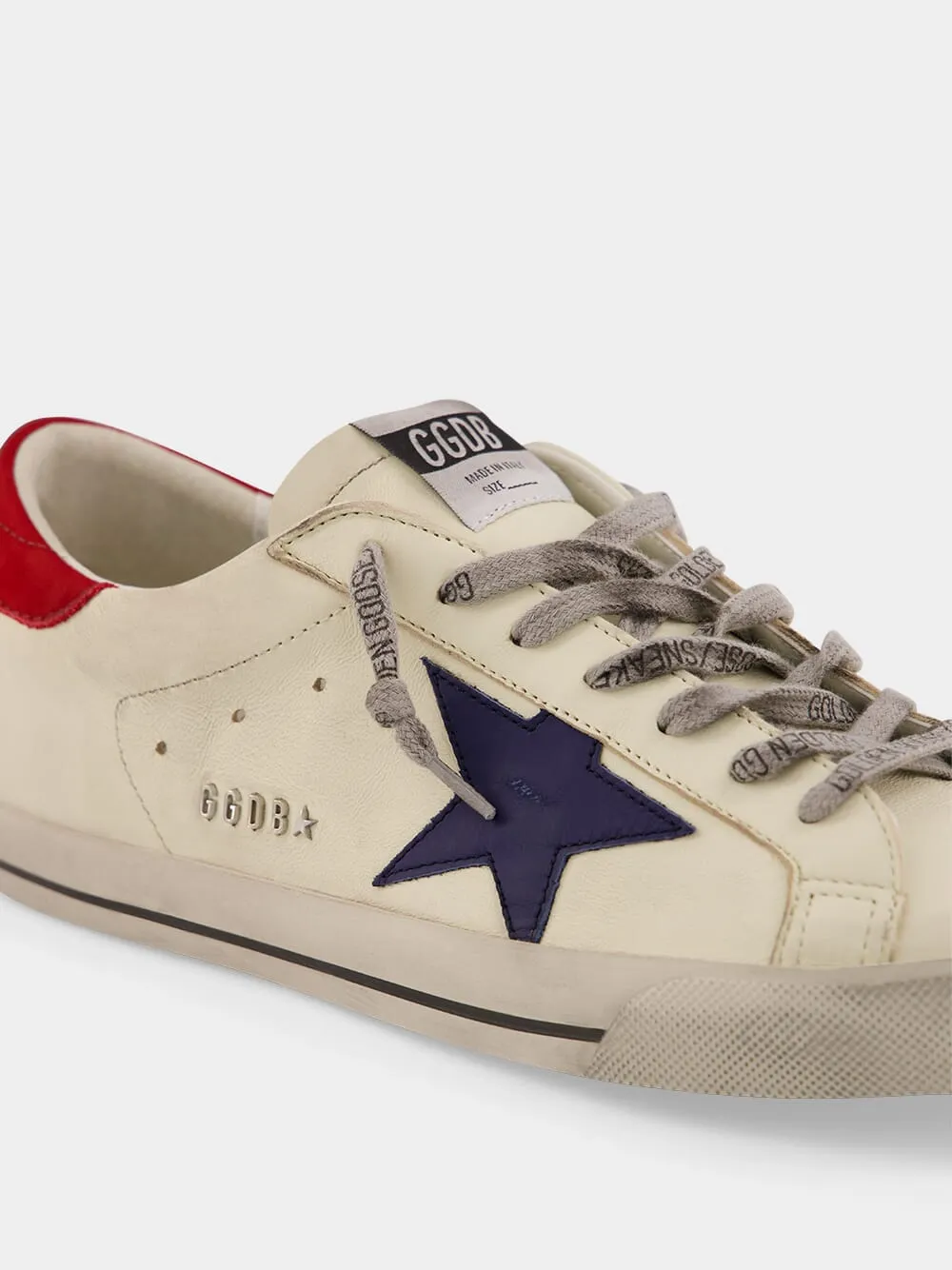 Off-White Sneakers Super Star Nappa Metal Letters