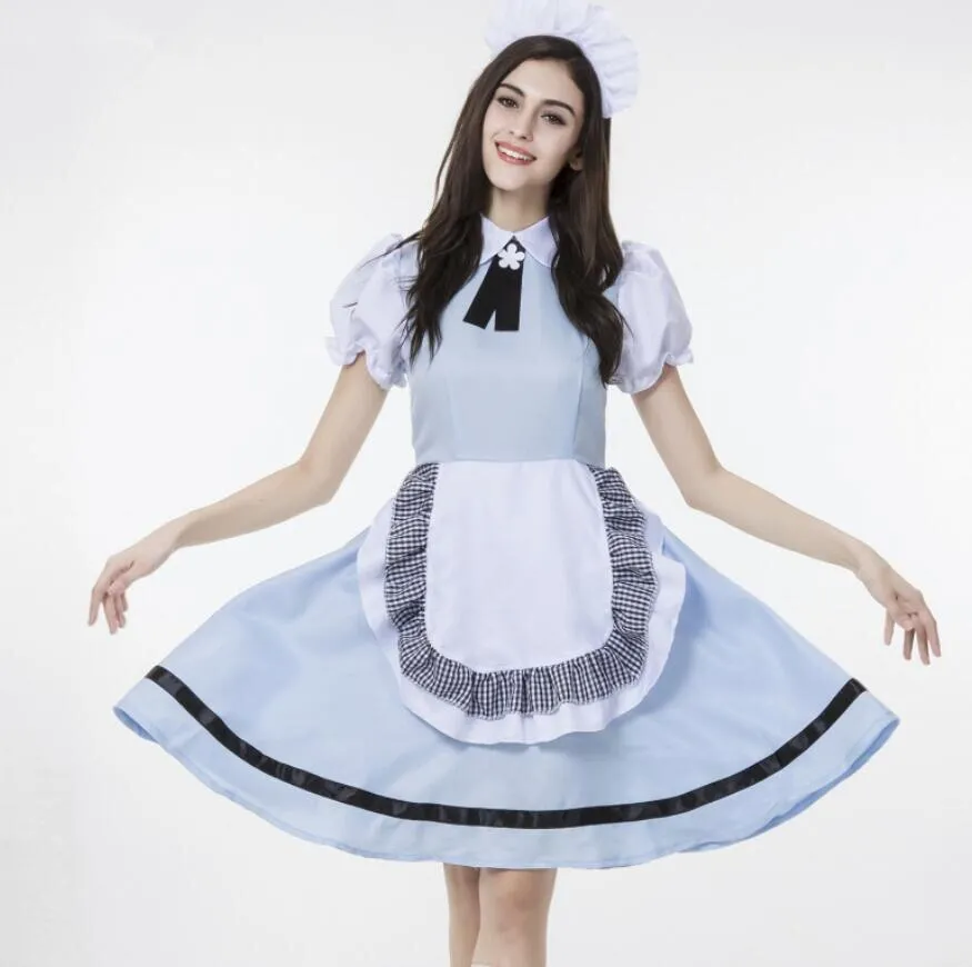 Oktoberfest Beer Maid Costume France Maid Waitress Costume Adult Women Halloween Carnival Party Fancy Dress