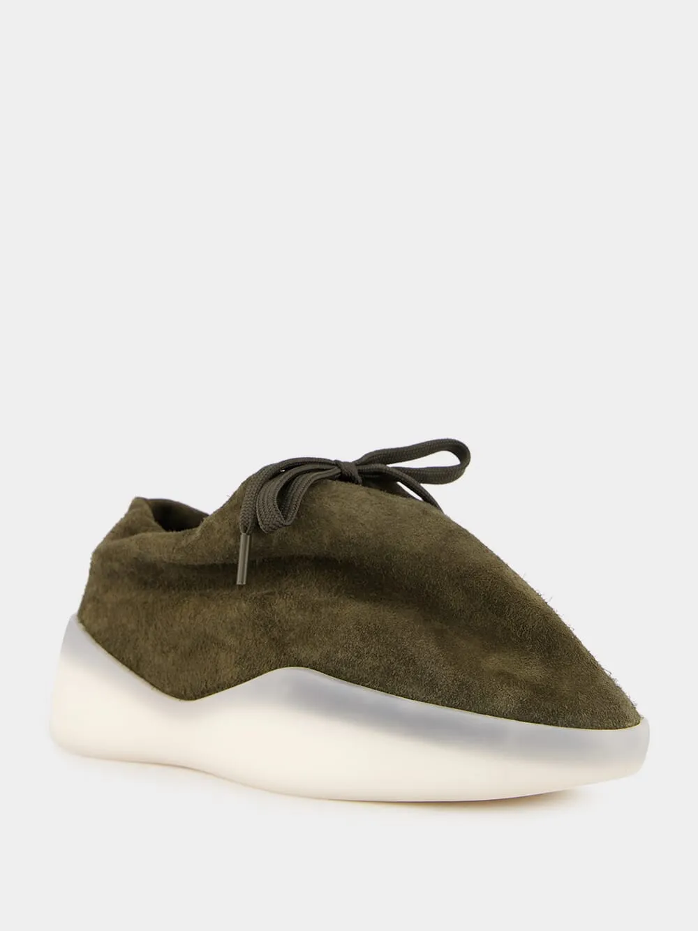 Olive Moc Runner Sneakers