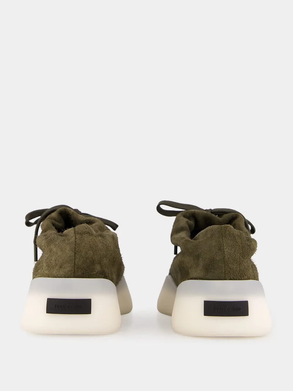 Olive Moc Runner Sneakers