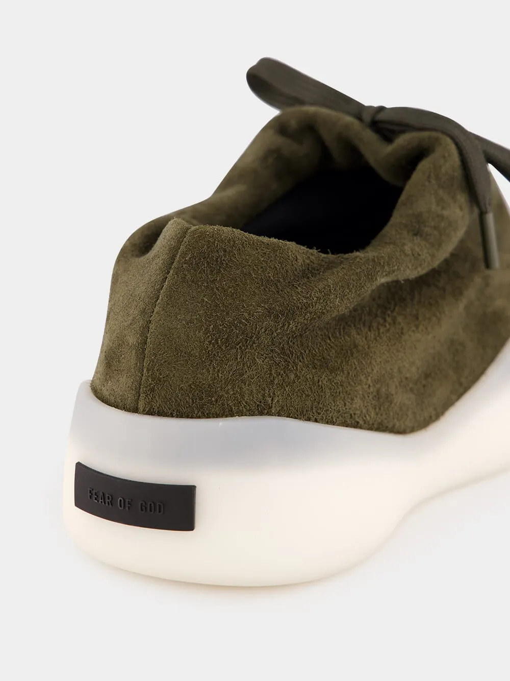 Olive Moc Runner Sneakers