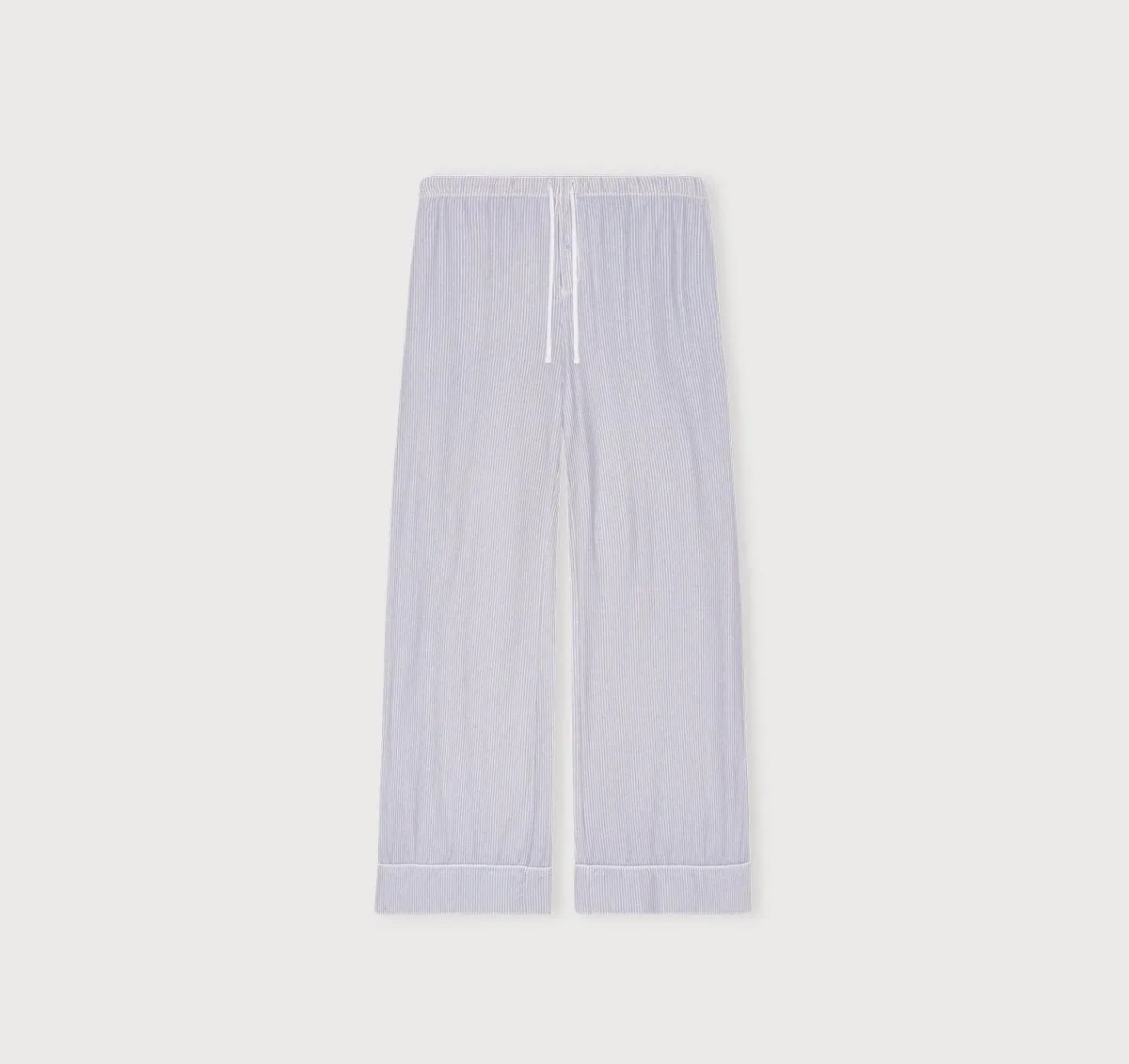 Organic Basics Core Sleep Pants Blue Stripe