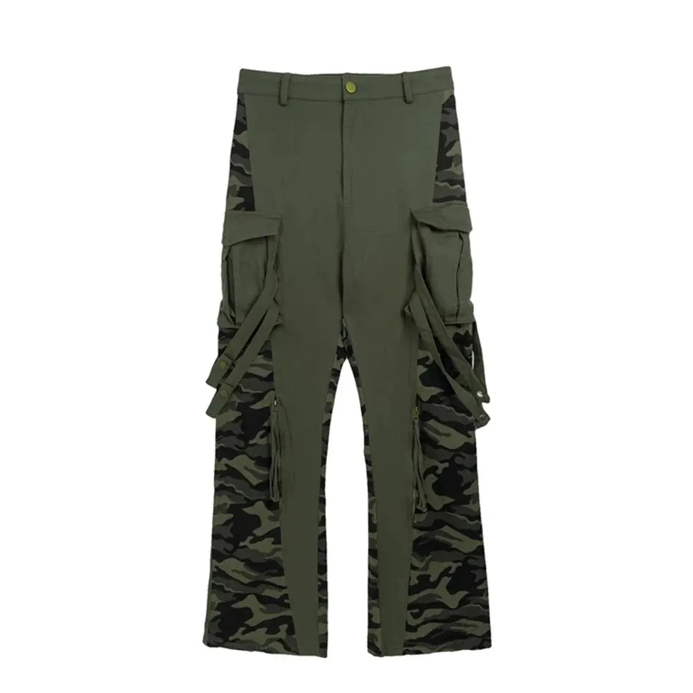 'Overdrive' Patchwork Camo Cargo Pants