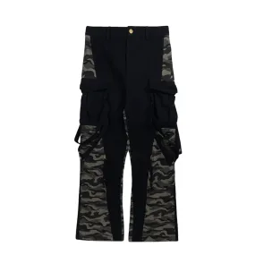 'Overdrive' Patchwork Camo Cargo Pants