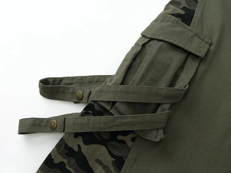 'Overdrive' Patchwork Camo Cargo Pants