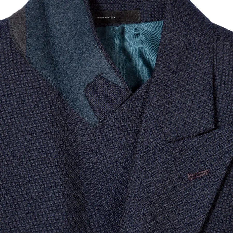 Paul Smith - Kensington Slim Fit Double Breasted Blazer in Navy