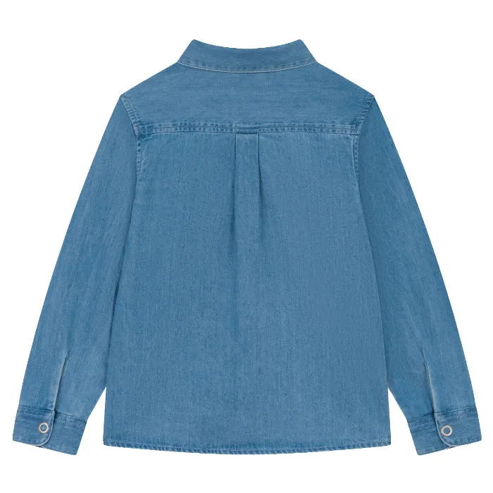 Petit Bateau Child Lord Shirt Denim Blue