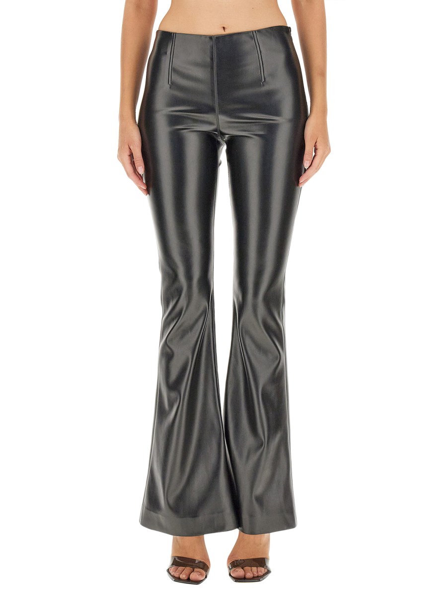 PHILOSOPHY DI LORENZO SERAFINI    FAUX LEATHER PANTS