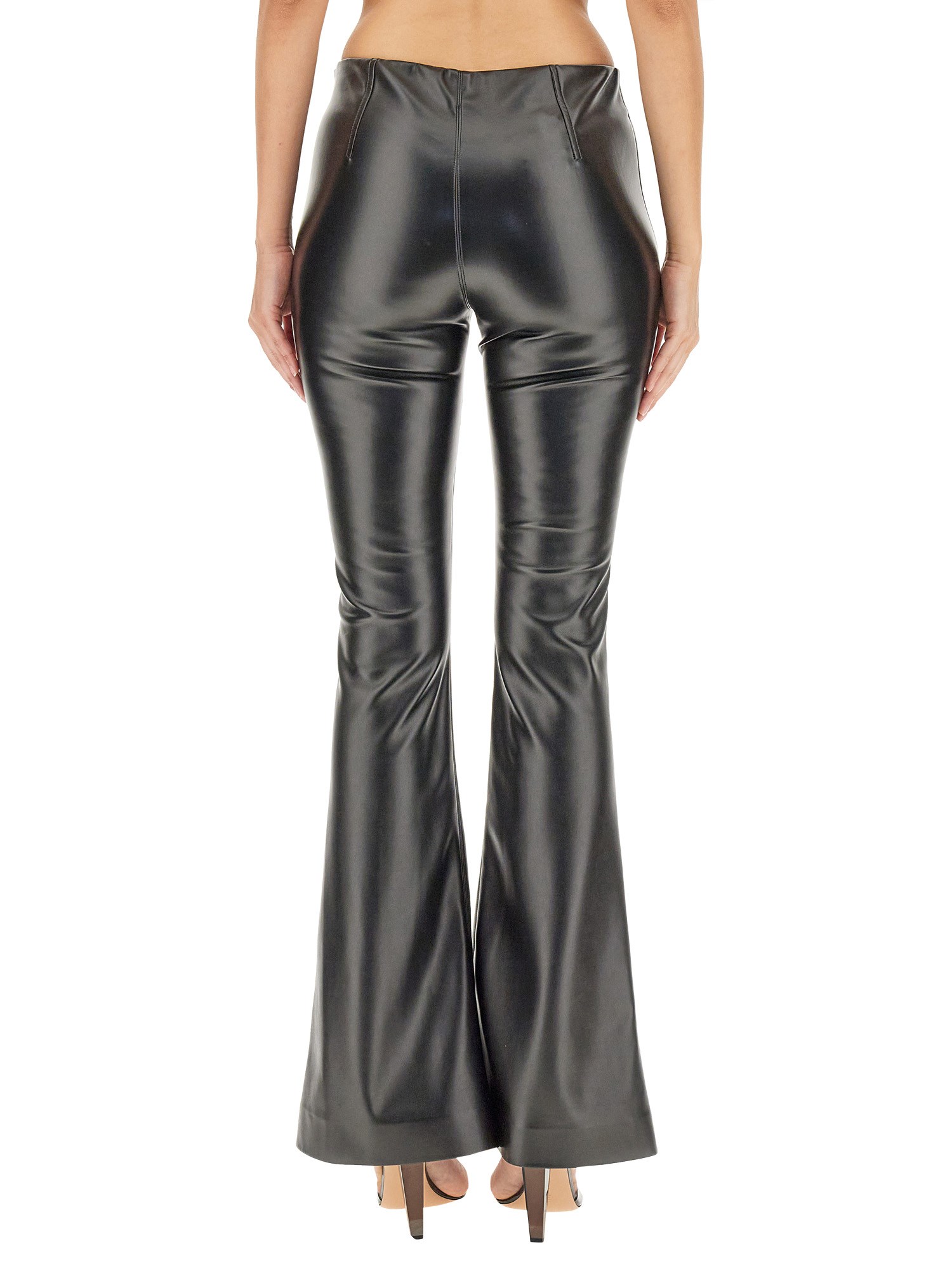 PHILOSOPHY DI LORENZO SERAFINI    FAUX LEATHER PANTS