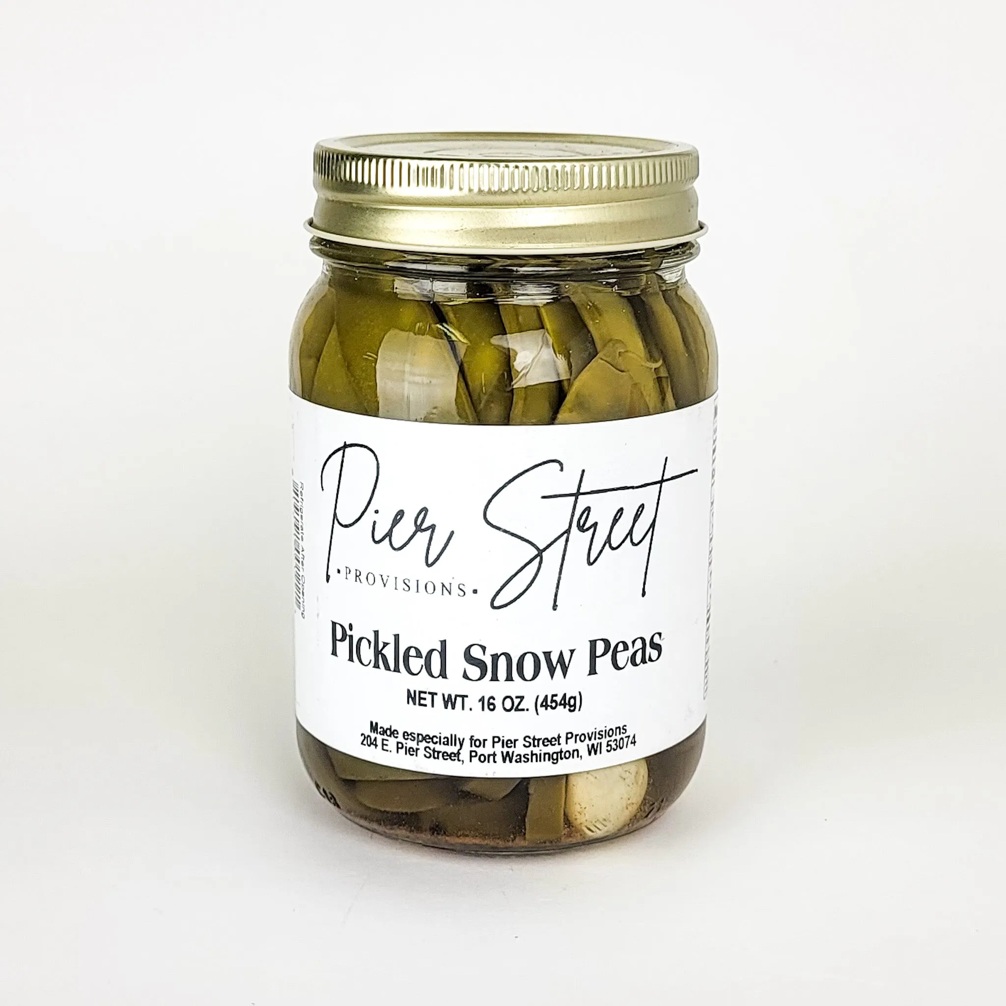 Pickled Snow Peas