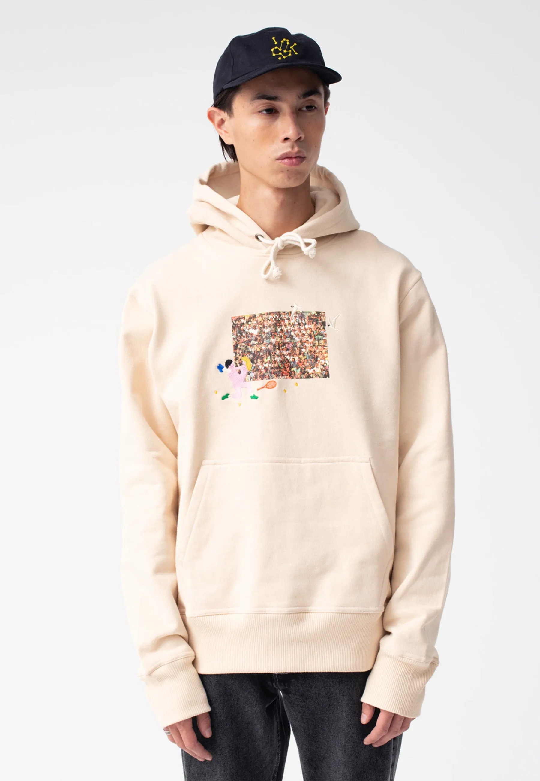 Pleasure Machine Hoodie - beige