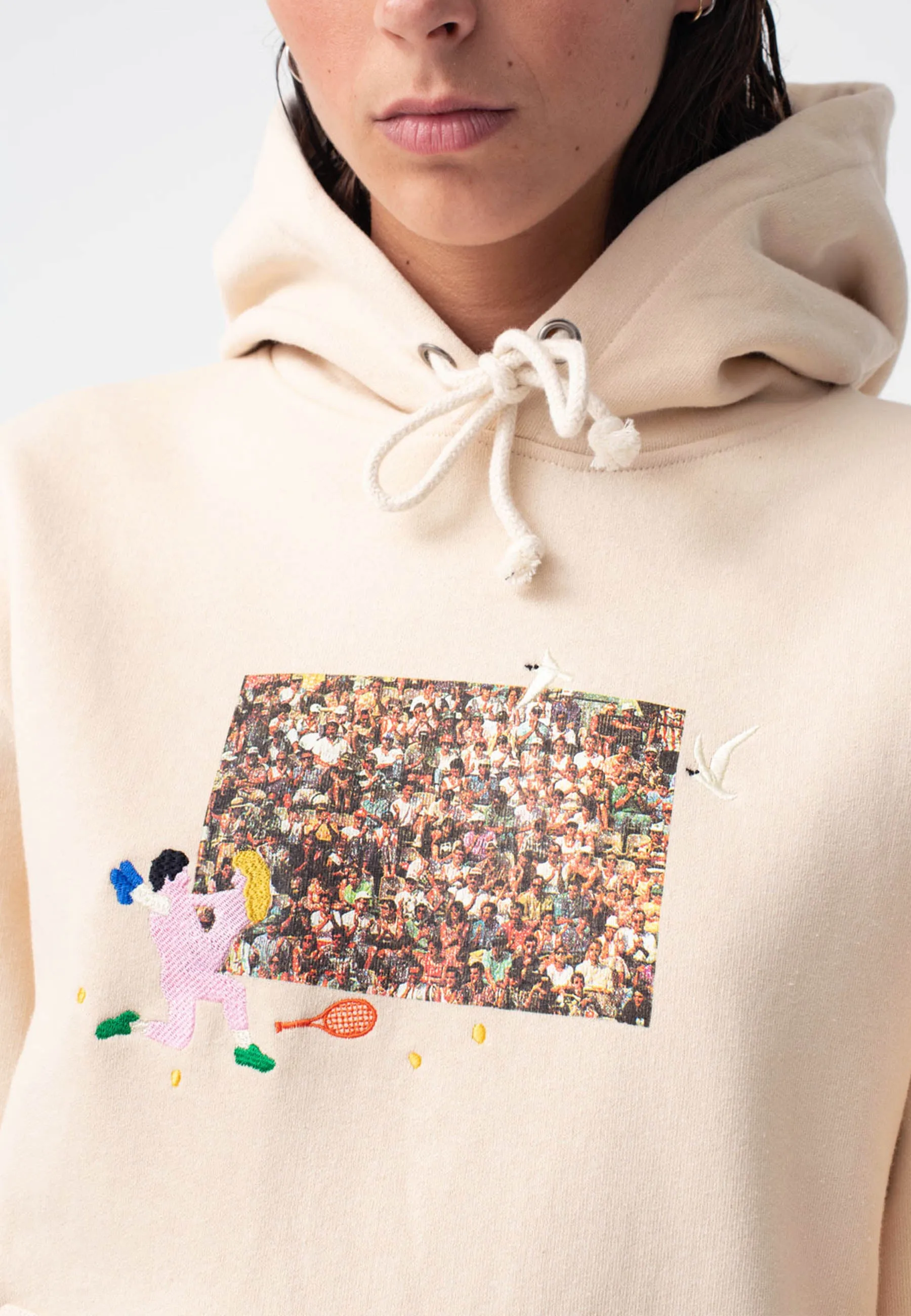 Pleasure Machine Hoodie - beige