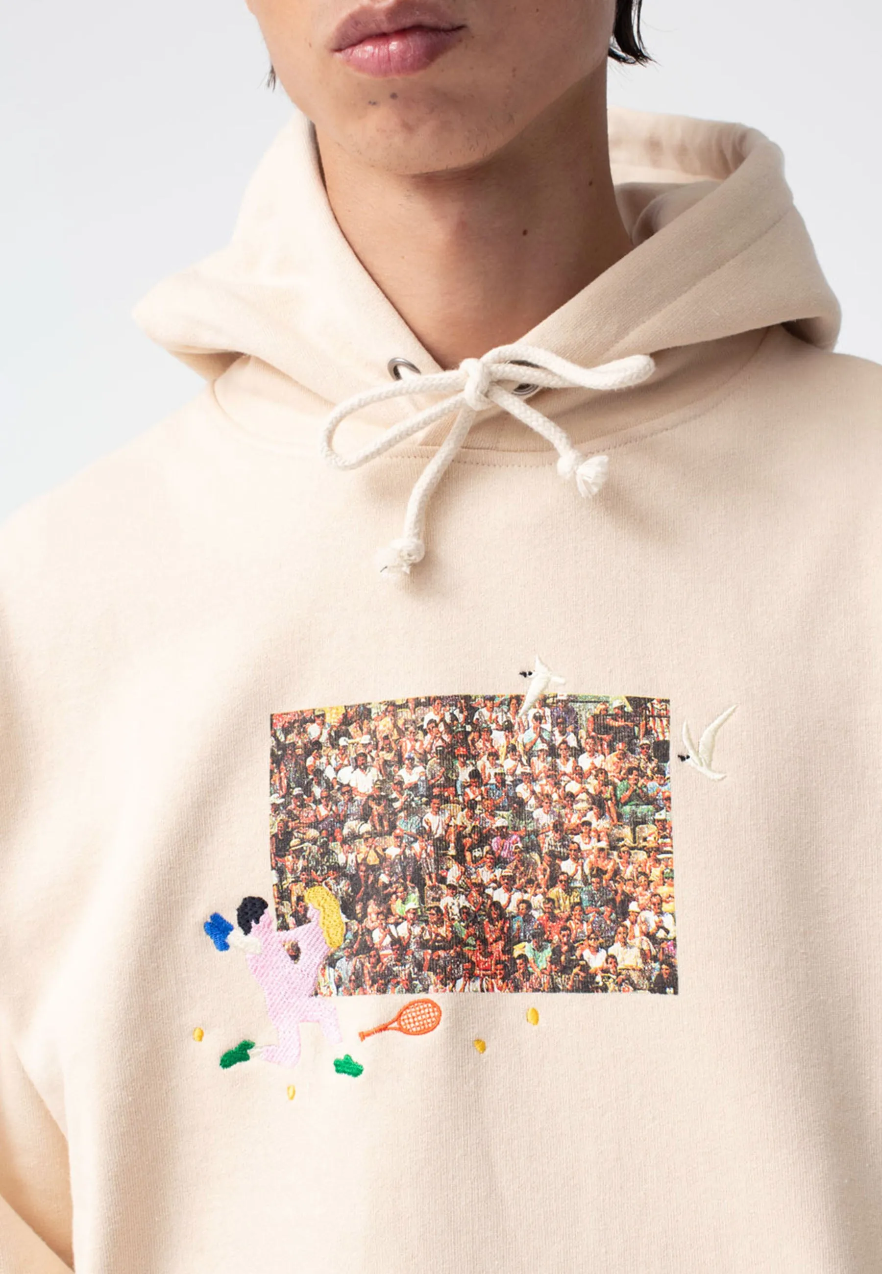 Pleasure Machine Hoodie - beige