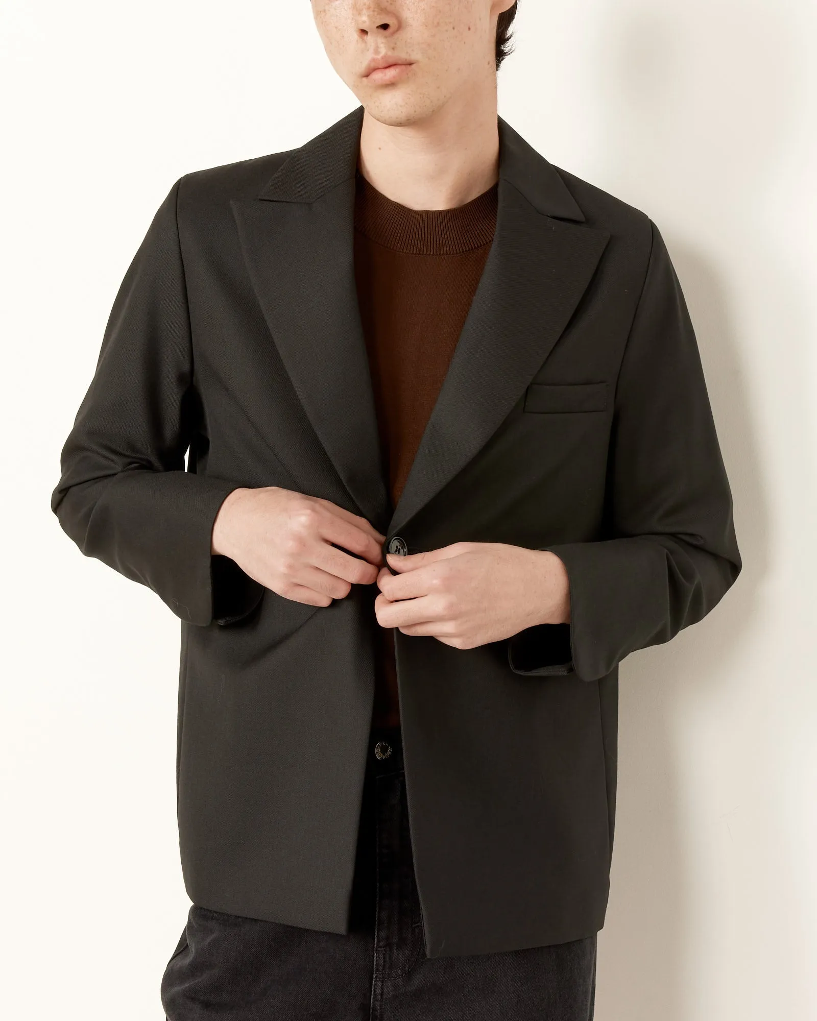 Power Blazer in Black