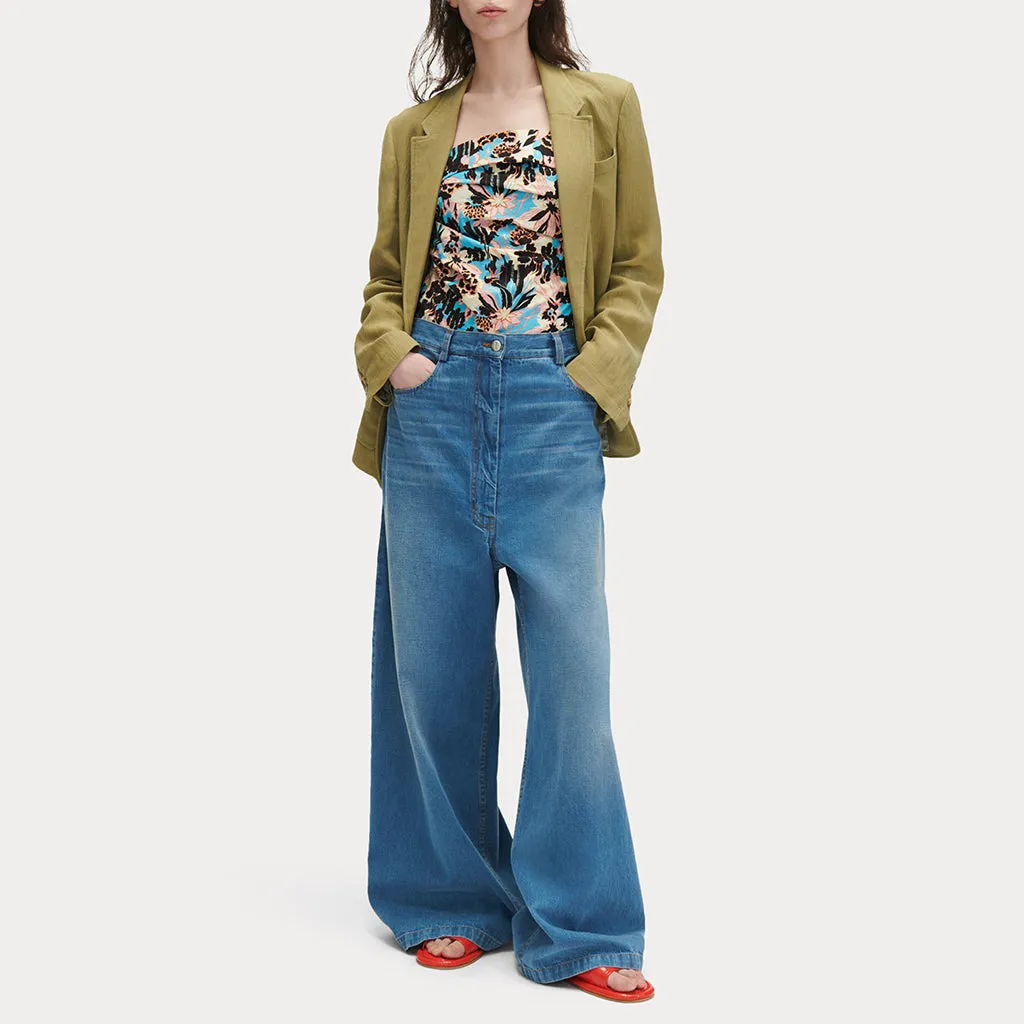 Rachel Comey Woman Presley Pants Indigo Denim