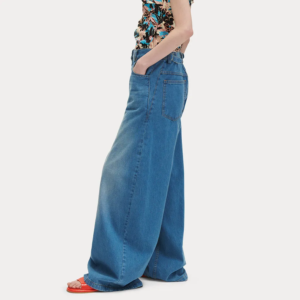 Rachel Comey Woman Presley Pants Indigo Denim