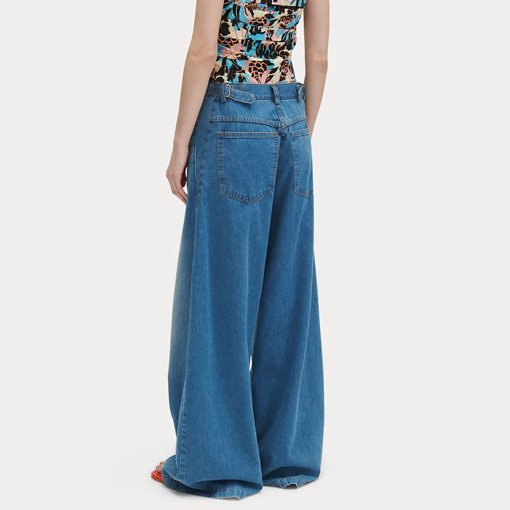 Rachel Comey Woman Presley Pants Indigo Denim