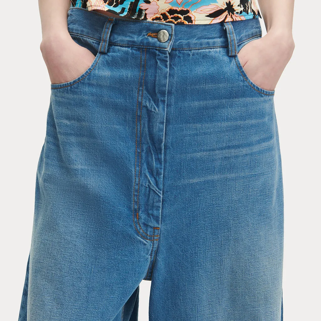 Rachel Comey Woman Presley Pants Indigo Denim