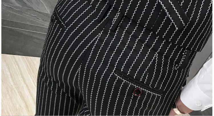 Richardson Three Piece Striped Suit