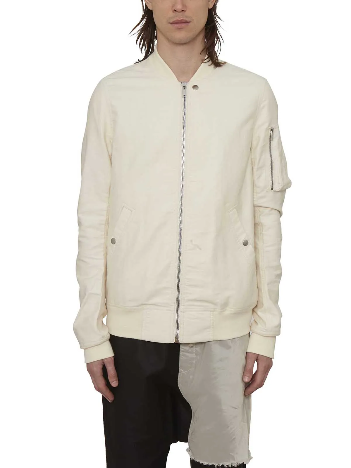 Rick Owens DRKSHDW Flight Sashed Bomber Jacket