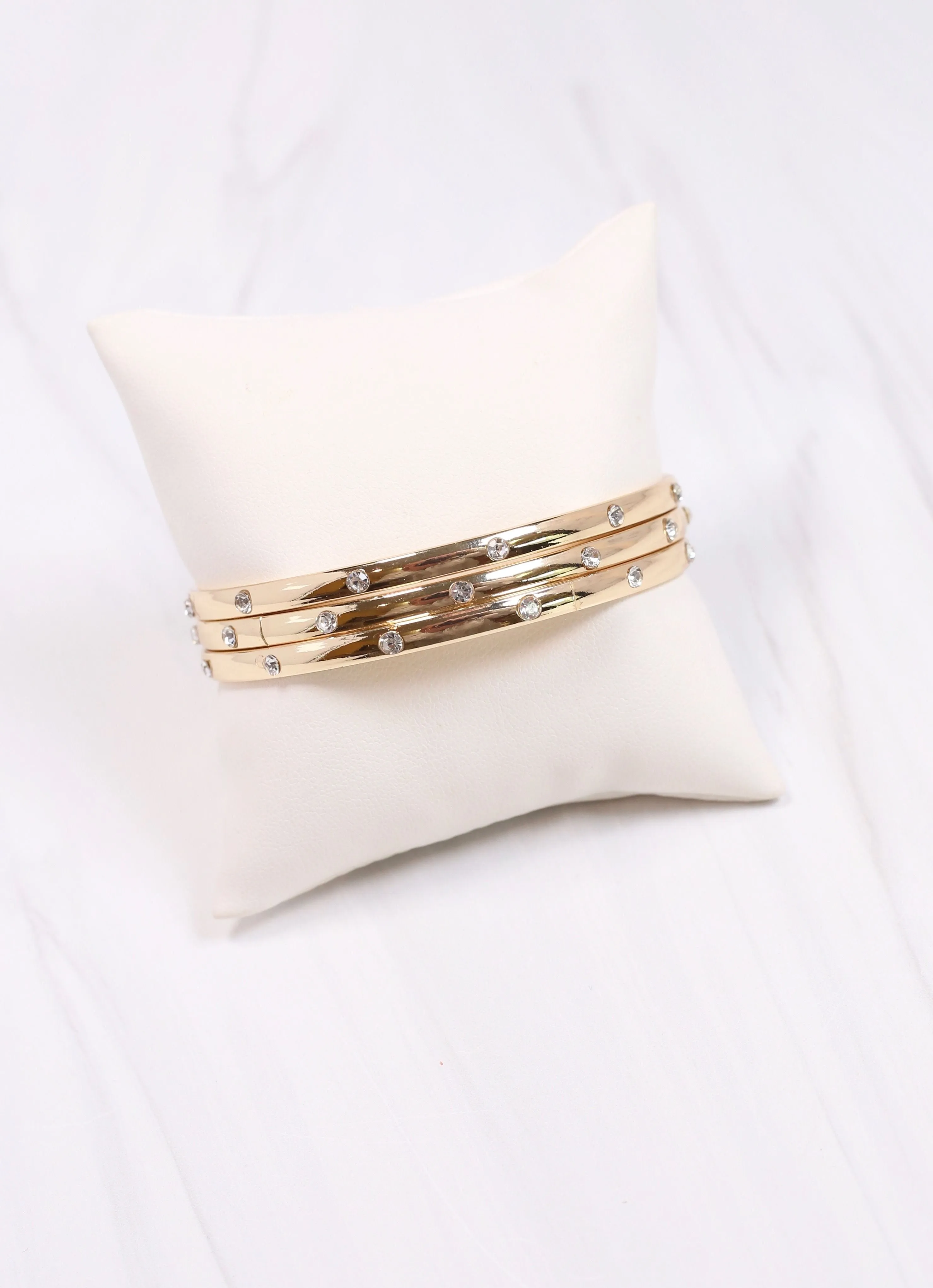 Ritter CZ Bangle Set GOLD