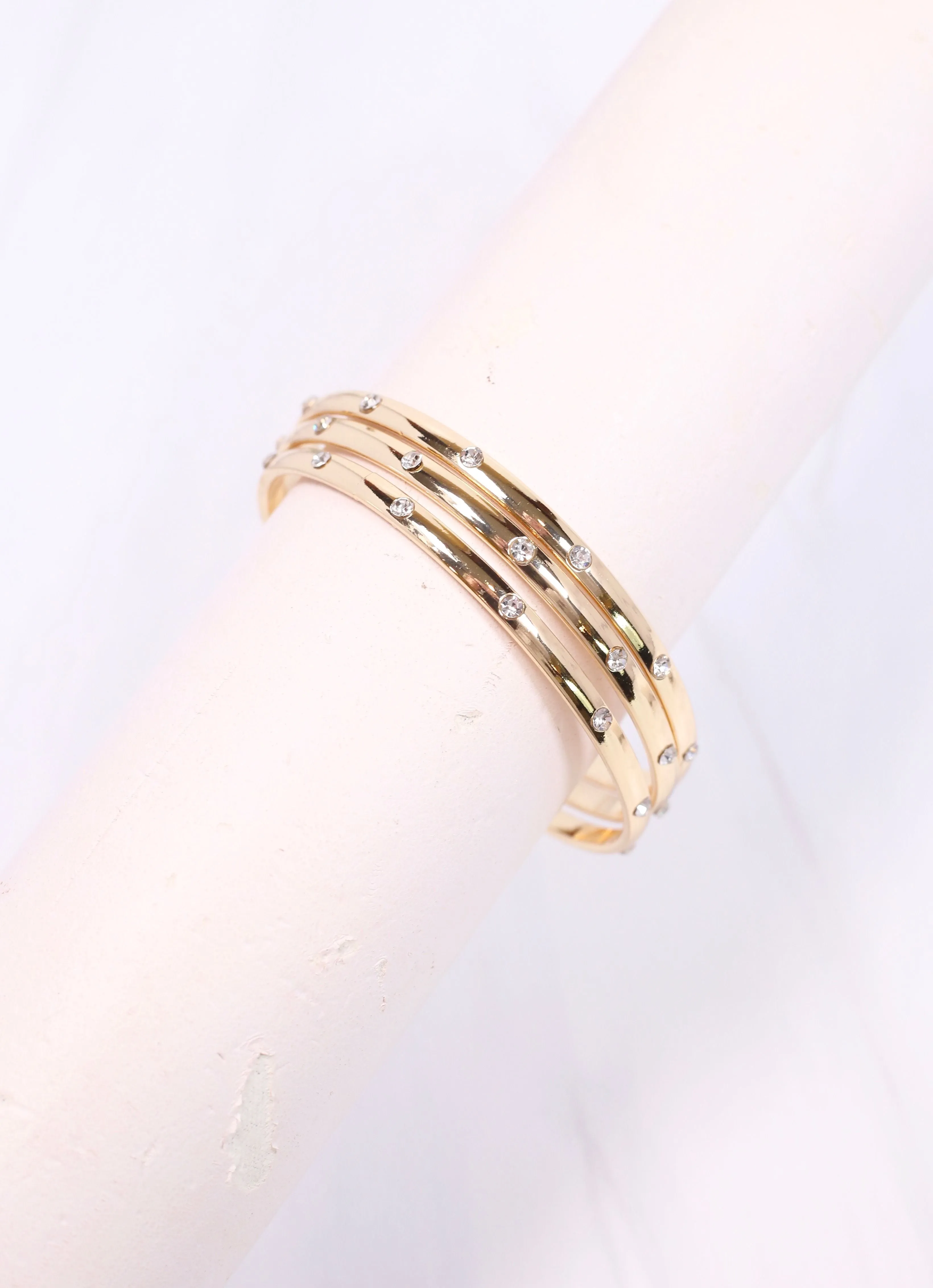 Ritter CZ Bangle Set GOLD