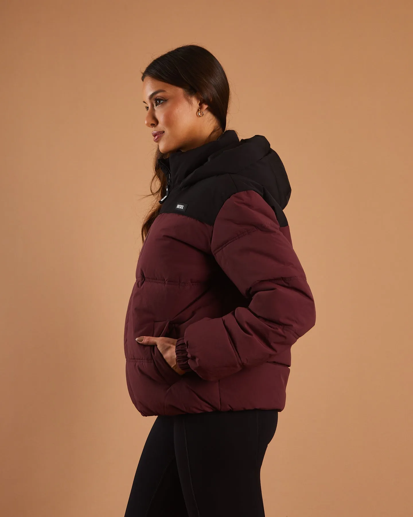 Rue Jacket Deep Maroon