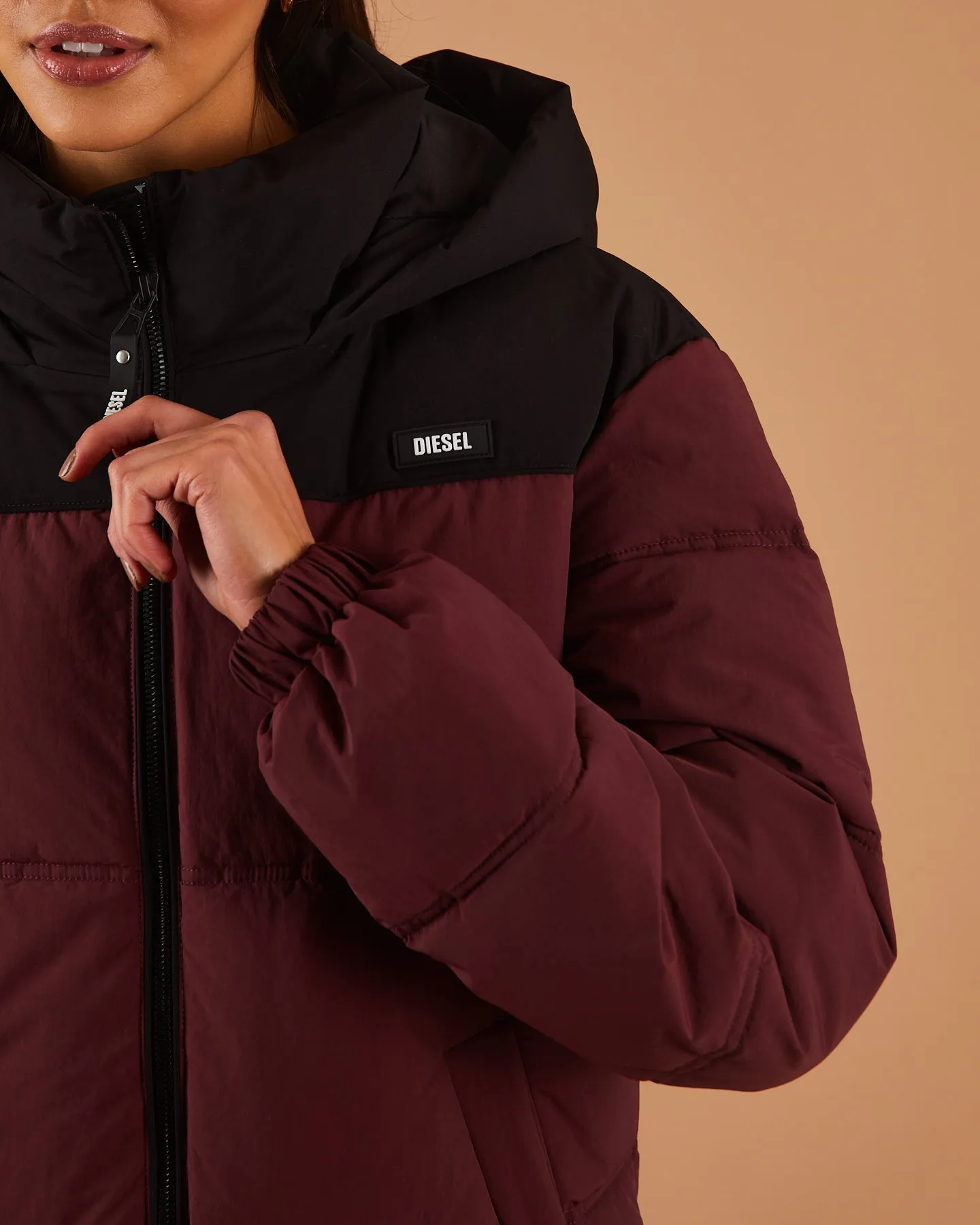 Rue Jacket Deep Maroon