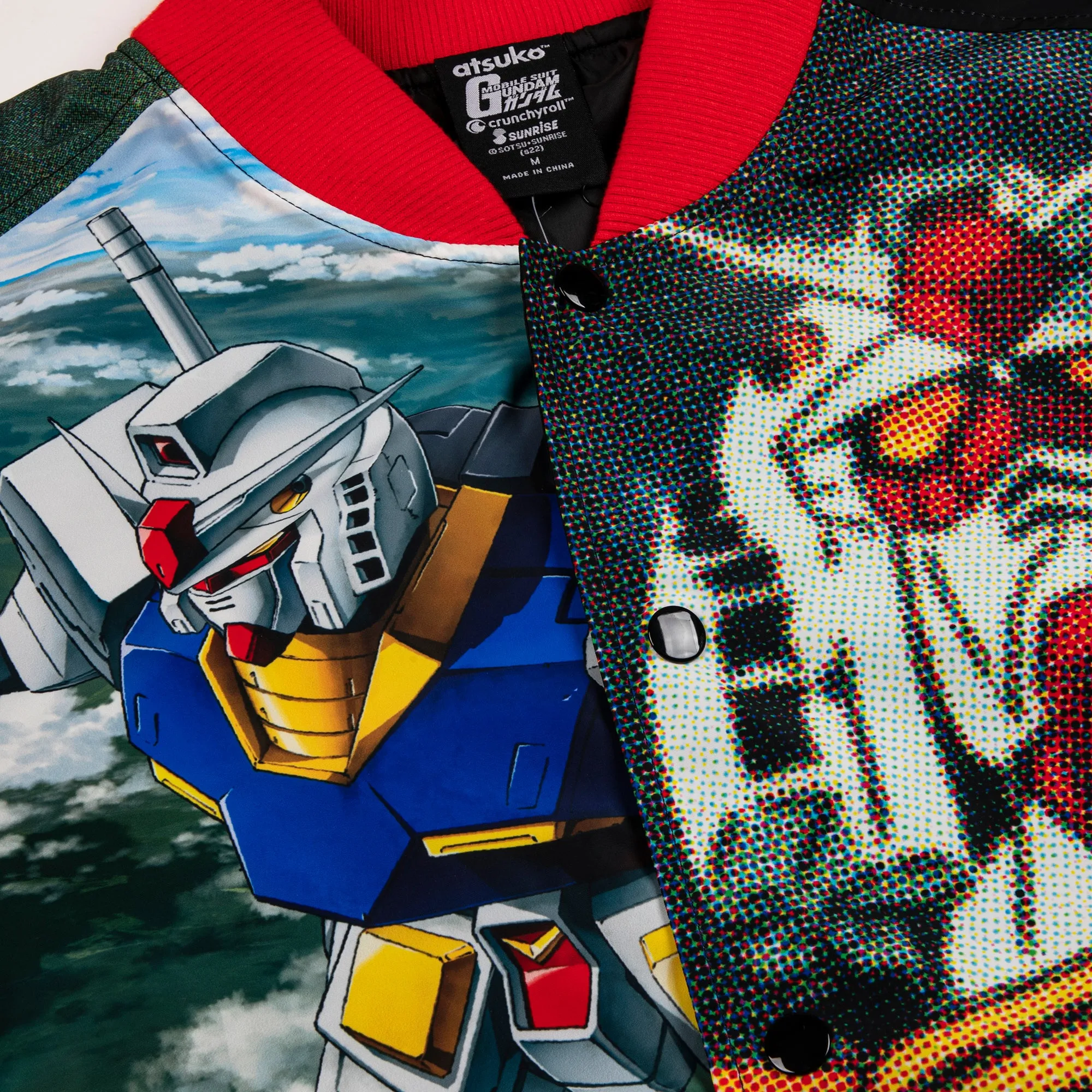 RX-78-2 Big Print Bomber Jacket