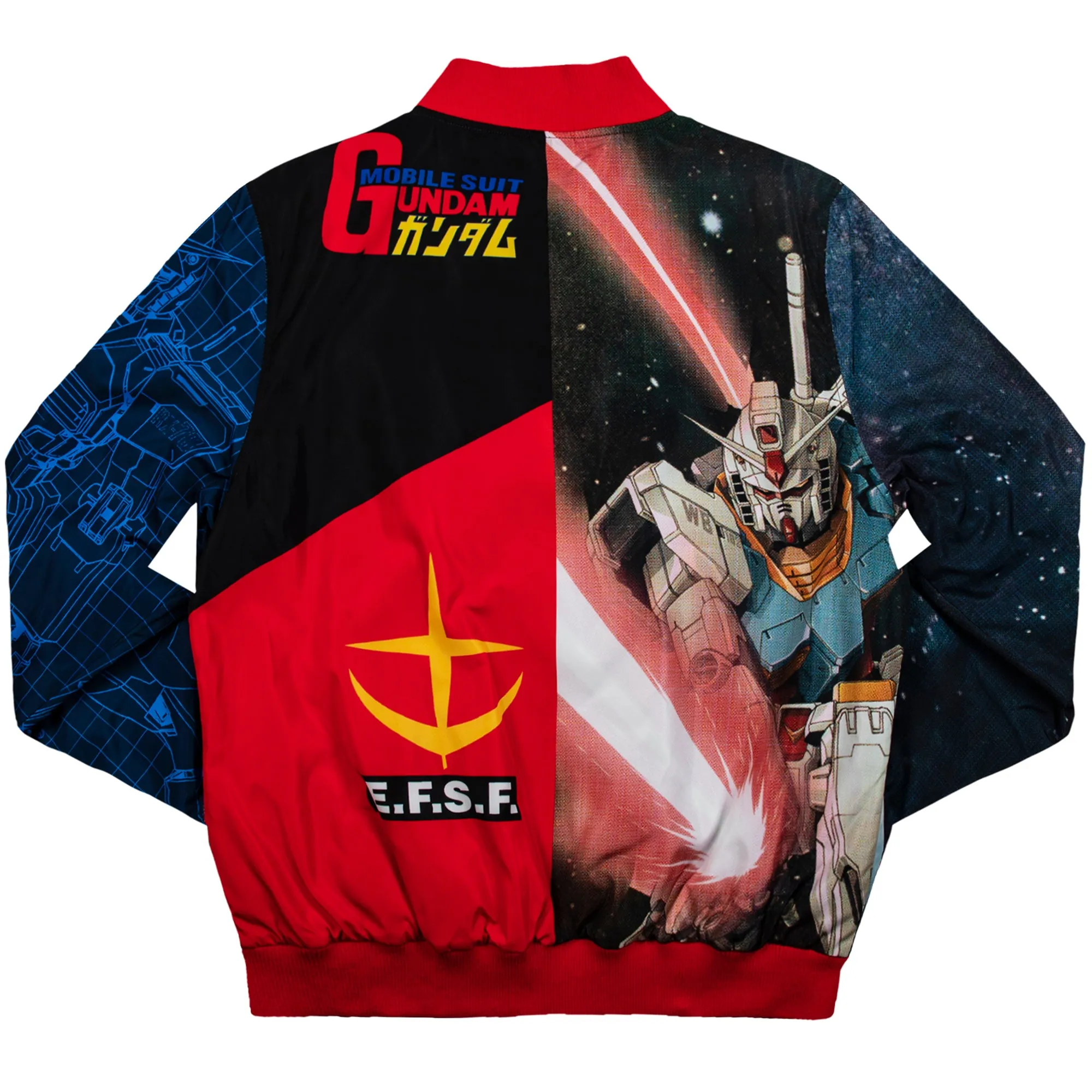 RX-78-2 Big Print Bomber Jacket