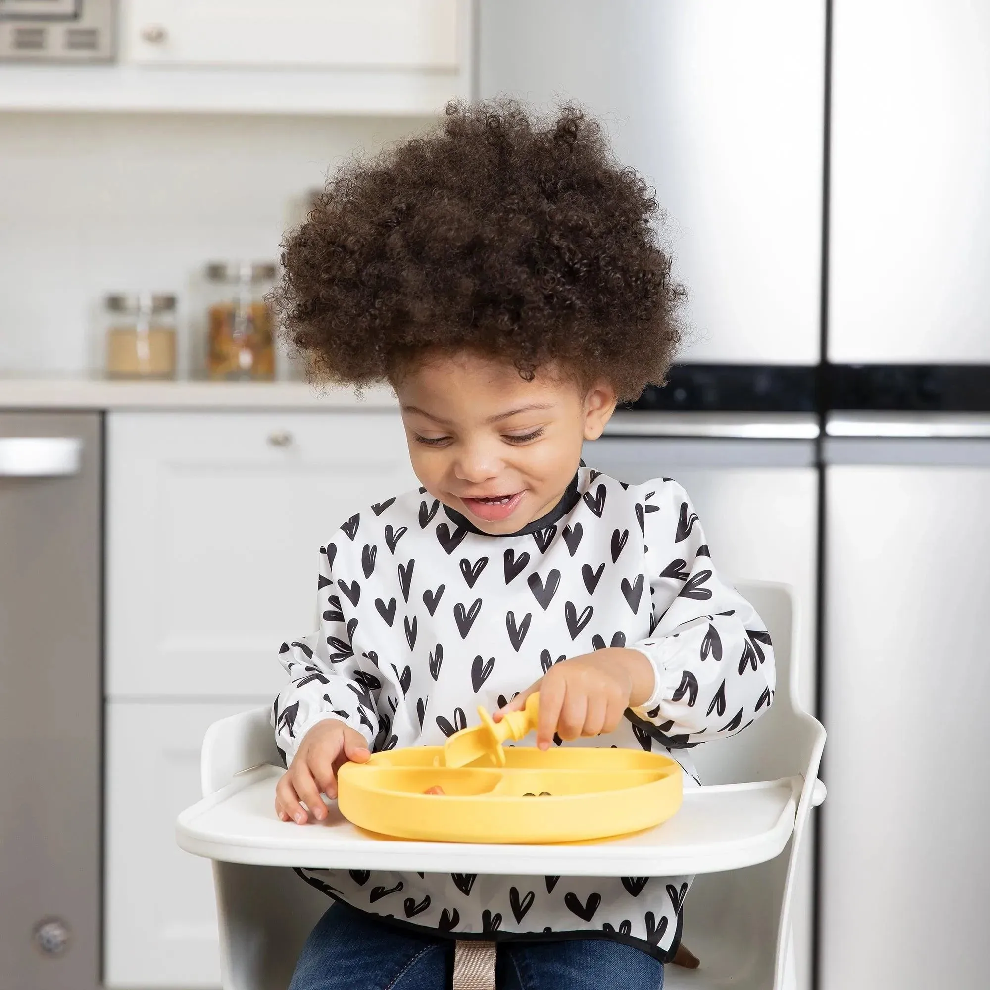 Silicone Grip Dish: Pineapple