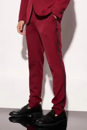 Skinny Tuxedo Suit Trouser