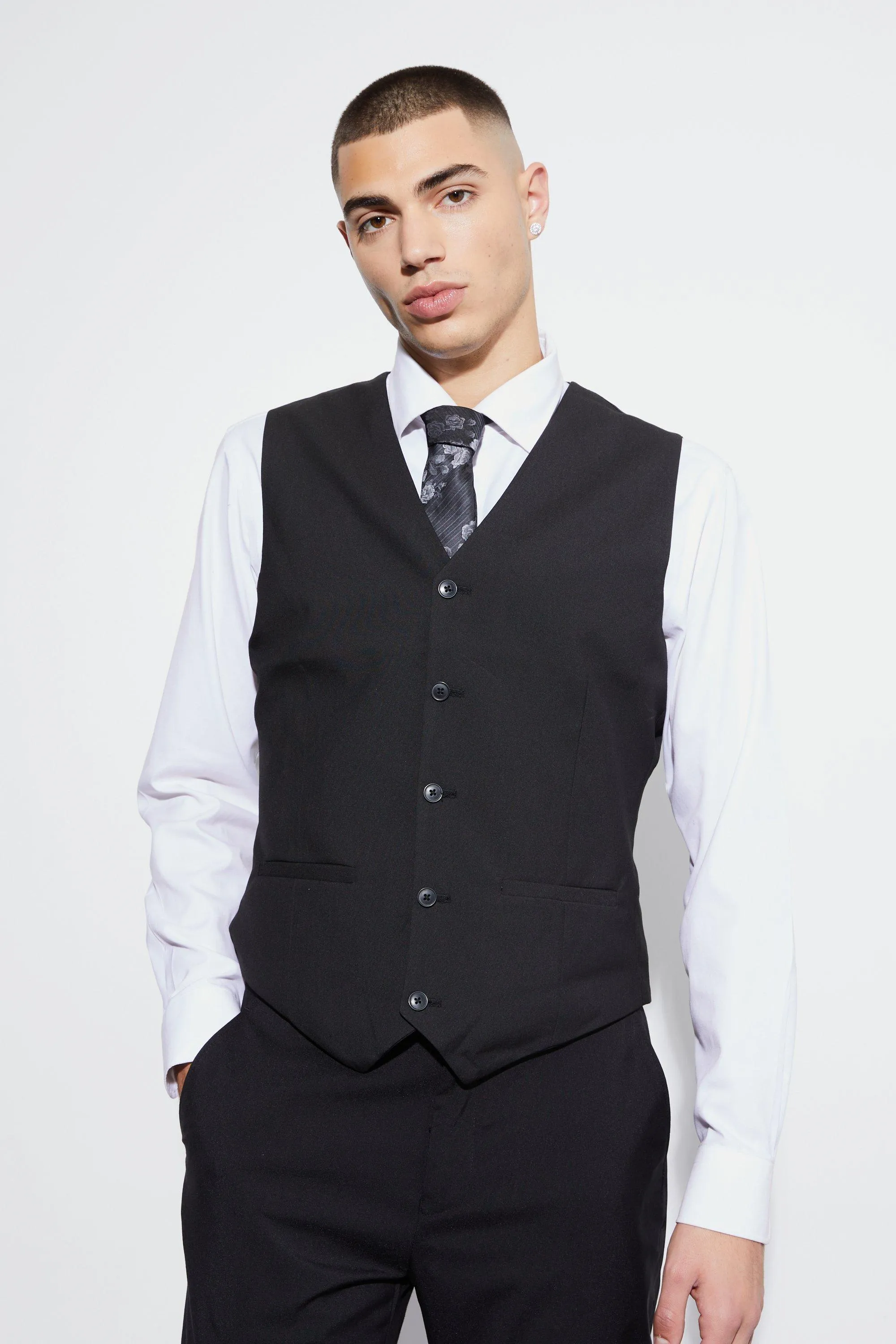 Skinny Waistcoat | boohooMAN UK