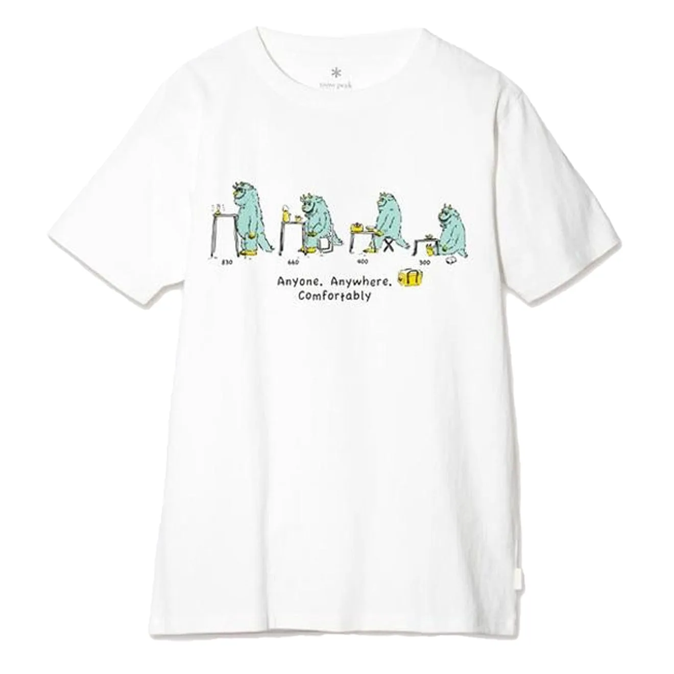 Snow Peak IGT Monster Tee White