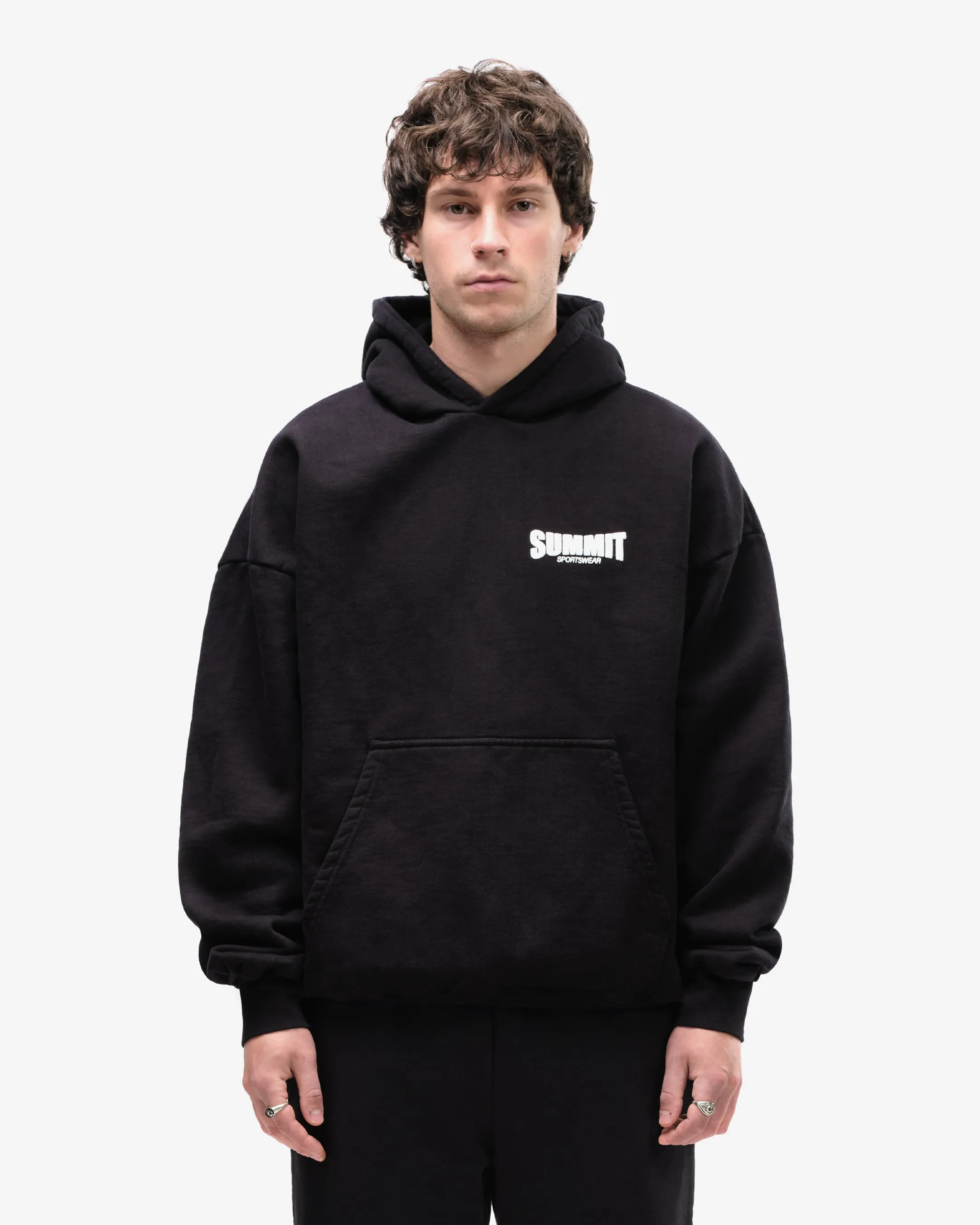 SPORTSWEAR HOODIE - BLACK