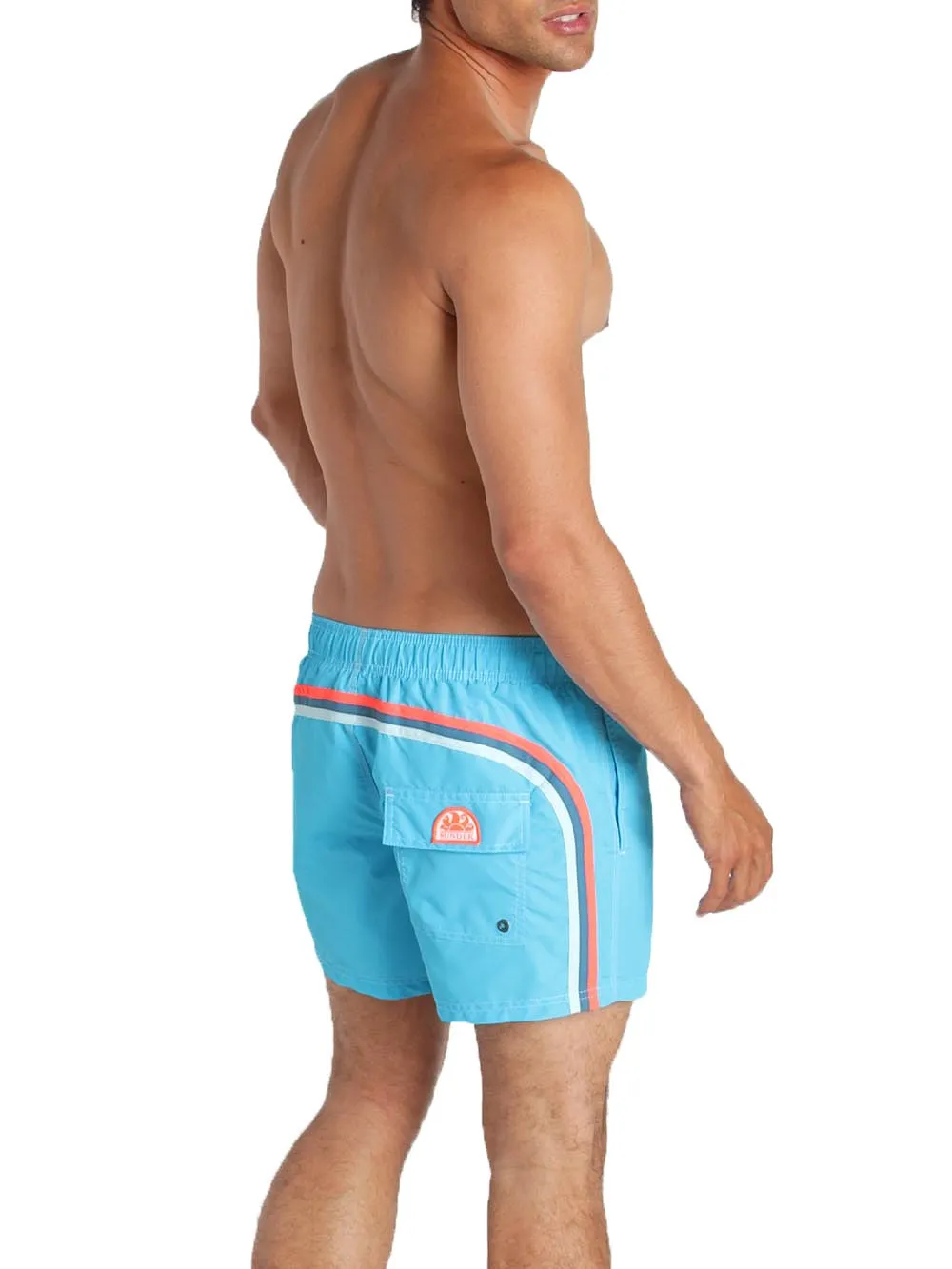 Sundek Costume Uomo Boardshort M504bdta100 Azzurro