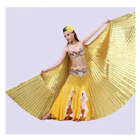 Super Deal Egypt Belly Wings Dancing Costume Belly Dance Accessories No Sticks Sexy Belly Dancing