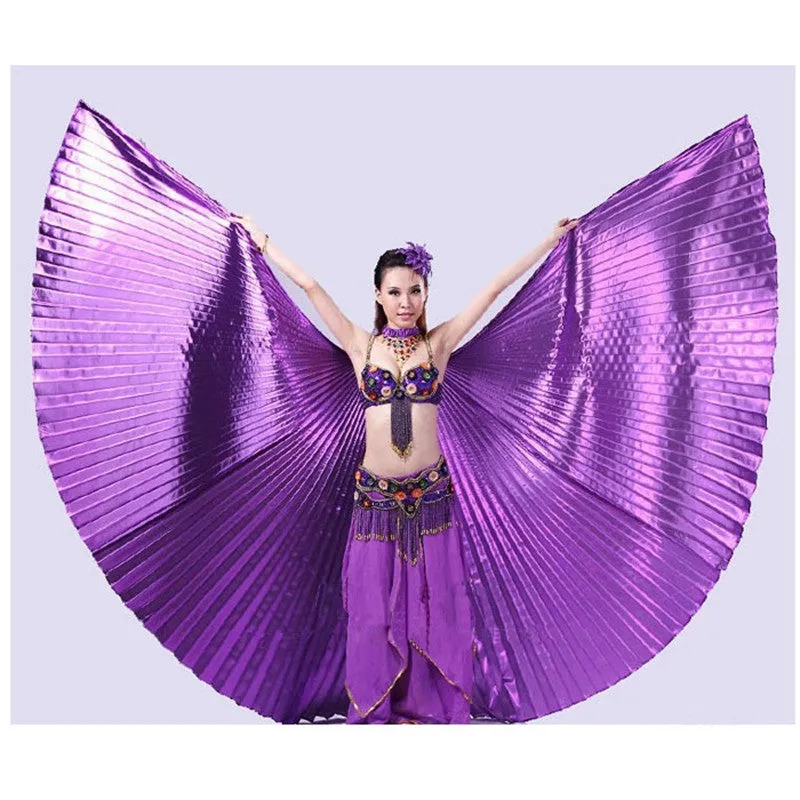 Super Deal Egypt Belly Wings Dancing Costume Belly Dance Accessories No Sticks Sexy Belly Dancing