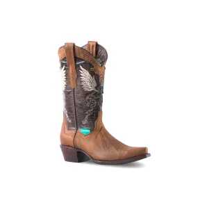 Texas Country Women's Western Boot Cedro Camel E322