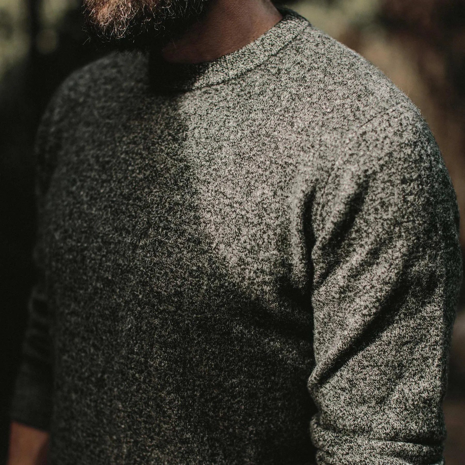 The Lodge Sweater in Charcoal