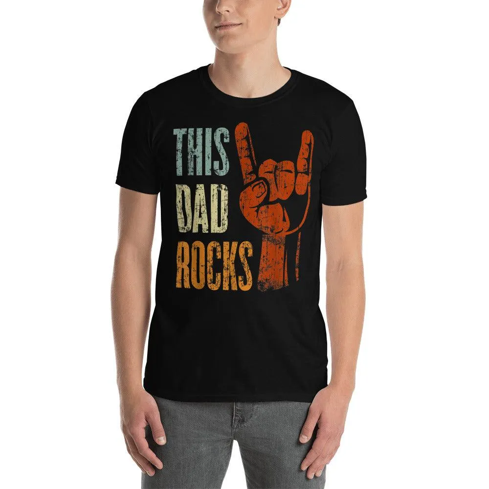 This DAD Rocks  Unisex T-Shirt