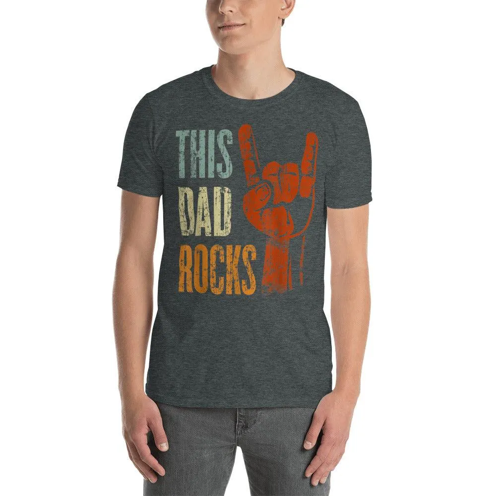 This DAD Rocks  Unisex T-Shirt