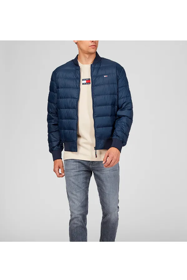 Tommy Hilfiger Down Quilted Bomber Jacket Navy